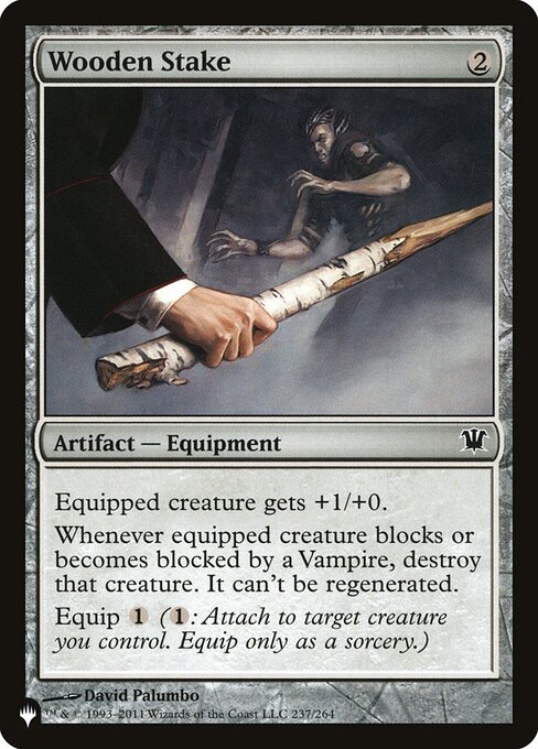 Wooden Stake (ISD-237) [The List]