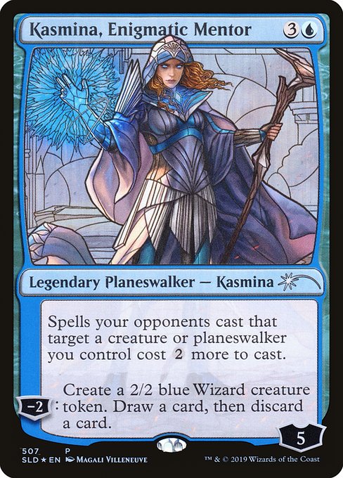 Kasmina, Enigmatic Mentor (507) [Secret Lair Drop]
