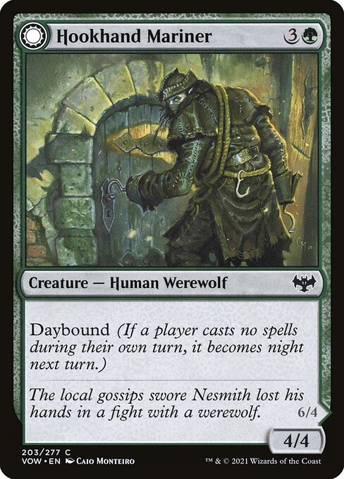 Hookhand Mariner // Riphook Raider (203) [Innistrad: Crimson Vow]