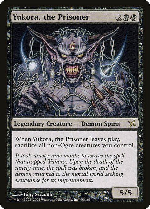 Yukora, the Prisoner (90) [Betrayers of Kamigawa]