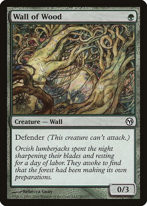 Wall of Wood (89) [Duels of the Planeswalkers]