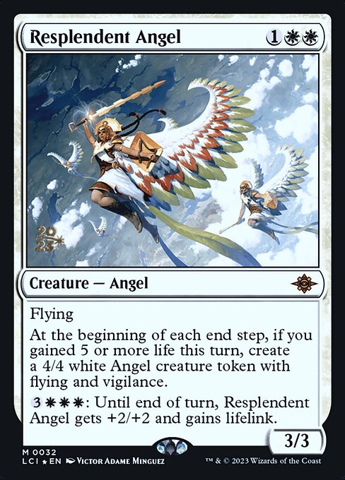 Resplendent Angel (32s) [The Lost Caverns of Ixalan Promos]