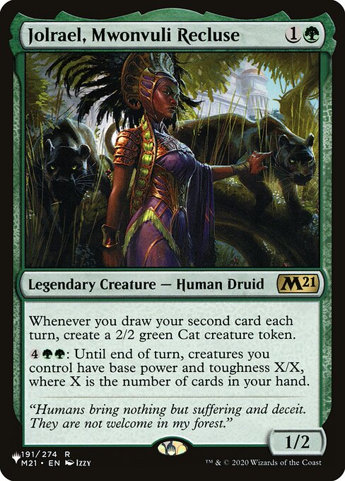 Jolrael, Mwonvuli Recluse (M21-191) [The List]