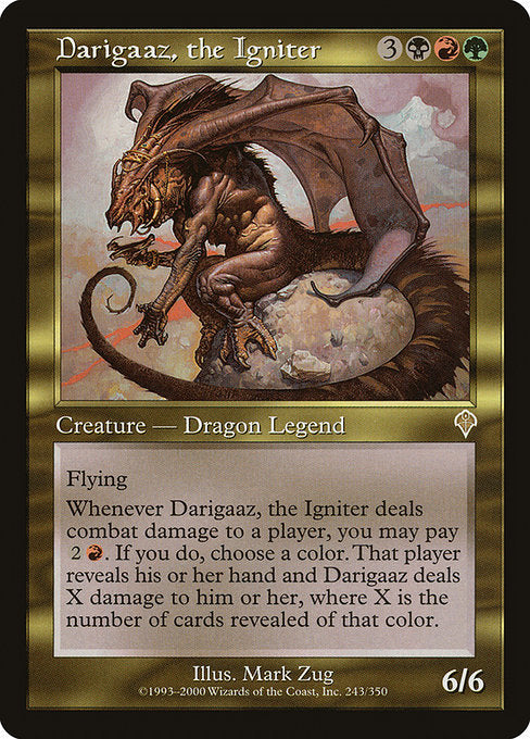 Darigaaz, the Igniter (243) [Invasion]