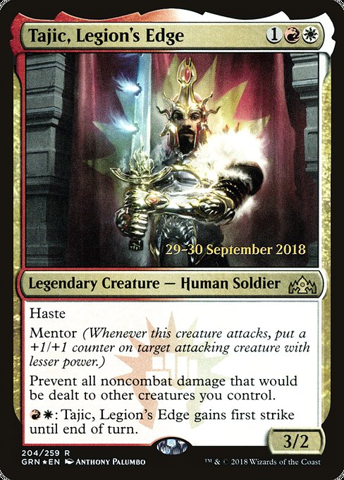 Tajic, Legion's Edge (204s) [Guilds of Ravnica Promos]