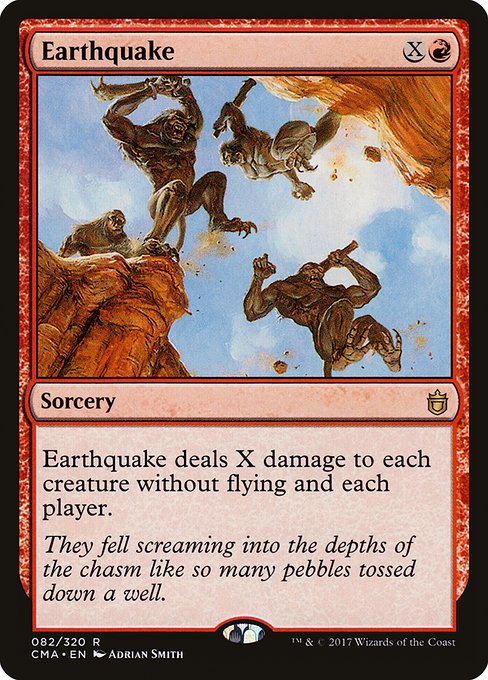 Earthquake (82) [Commander Anthology]