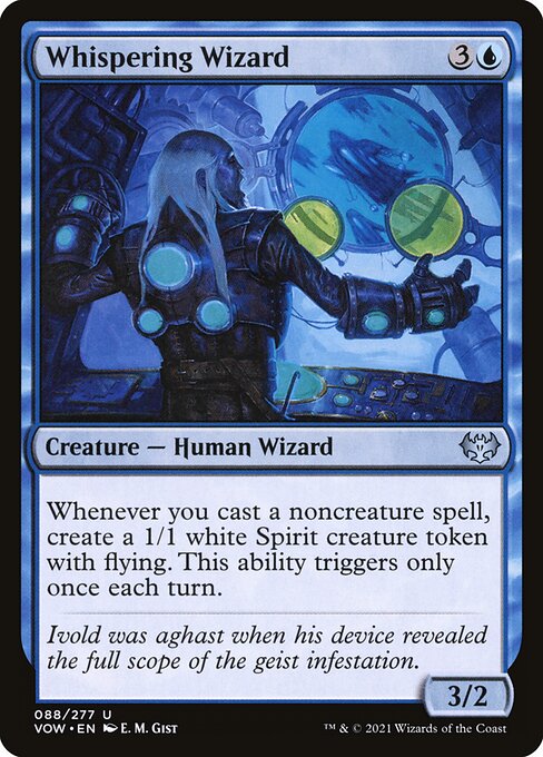 Whispering Wizard (88) [Innistrad: Crimson Vow]