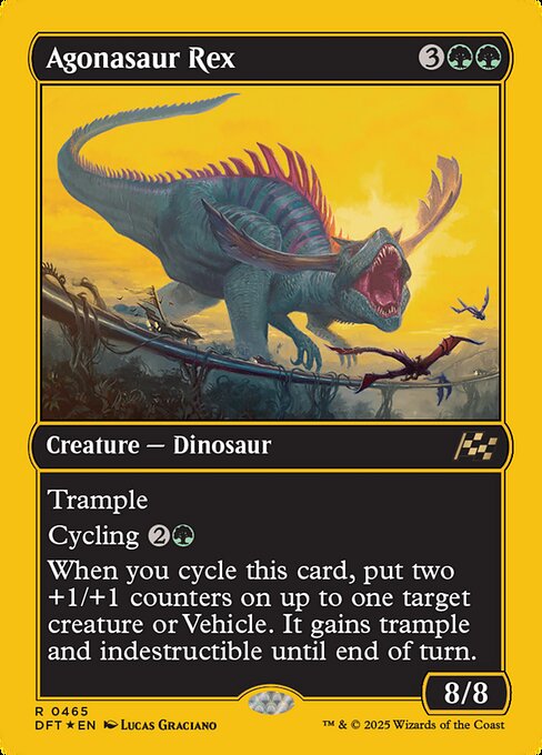 Agonasaur Rex (465) [Aetherdrift]