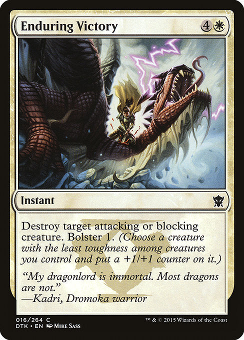 Enduring Victory (16) [Dragons of Tarkir]