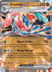 Greninja ex - 106/167 (106/167) [SV06 Twilight Masquerade]