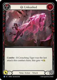 Qi Unleashed (Red) (ZEN012) [Blitz Deck Part the Mistveil Zen]