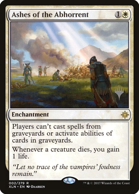 Ashes of the Abhorrent (2p) [Ixalan Promos]