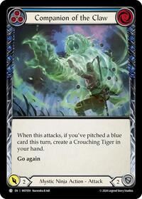Companion of the Claw (Blue) (MST059) [Part the Mistveil]