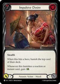 Impulsive Desire (Red) (MST121) [Part the Mistveil]