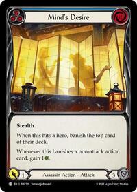 Mind's Desire (Blue) (MST126) [Part the Mistveil]