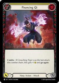 Pouncing Qi (Yellow) (MST183) [Part the Mistveil]