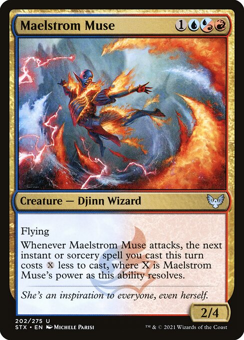 Maelstrom Muse (202) [Strixhaven: School of Mages]