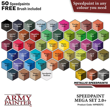 Army Painter Speedpaint Mega Set 2.0 - 50 Colour image 1