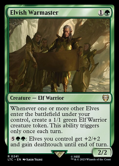 Elvish Warmaster (241) [Tales of Middle-earth Commander]