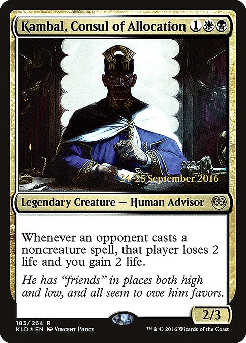Kambal, Consul of Allocation (183s) [Kaladesh Promos]