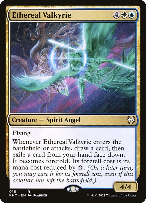 Ethereal Valkyrie (16) [Kaldheim Commander]