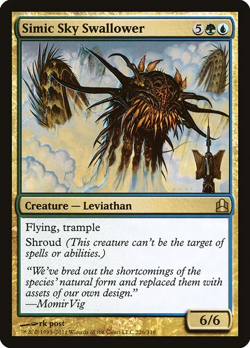 Simic Sky Swallower (226) [Commander 2011]