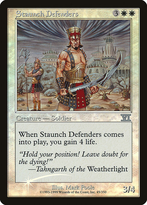 Staunch Defenders (12) [Friday Night Magic 2000]