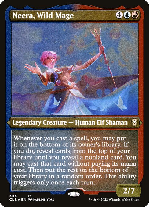 Neera, Wild Mage (545) [Commander Legends: Battle for Baldur's Gate]