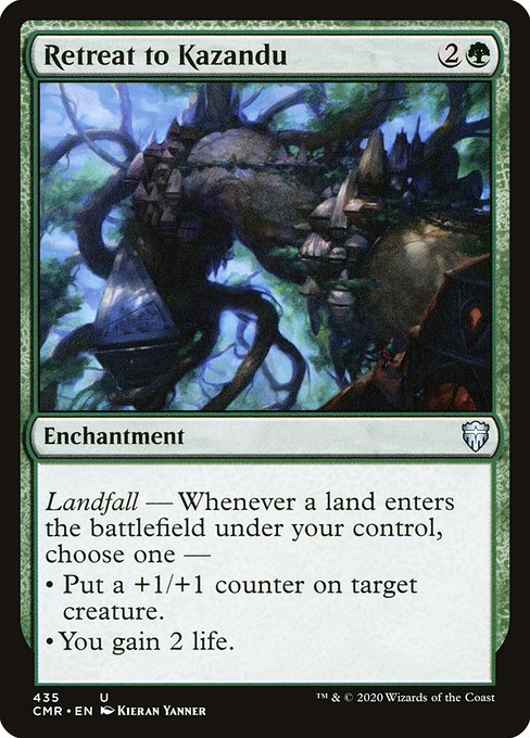 Retreat to Kazandu (435) [Commander Legends]