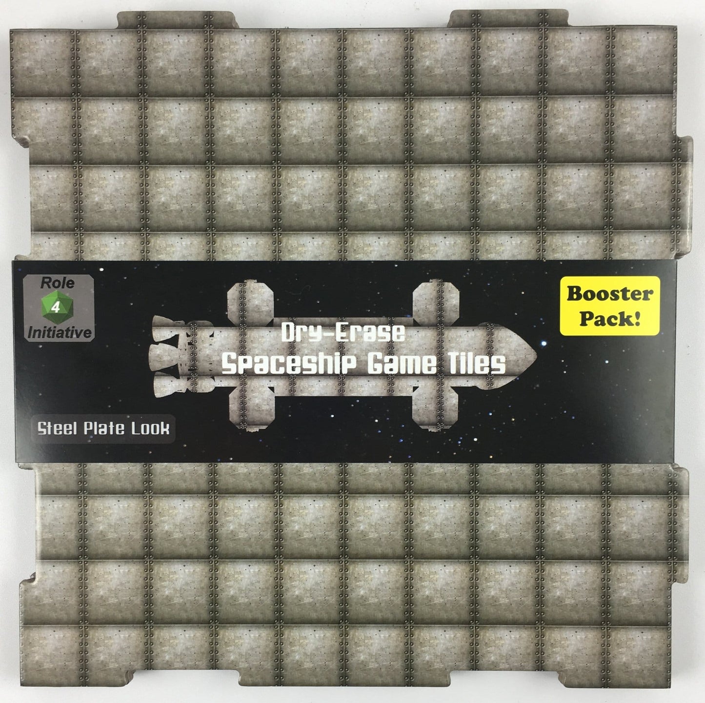 Dungeon Tiles Steel Plate Booster Pack 10" & 5" image 0