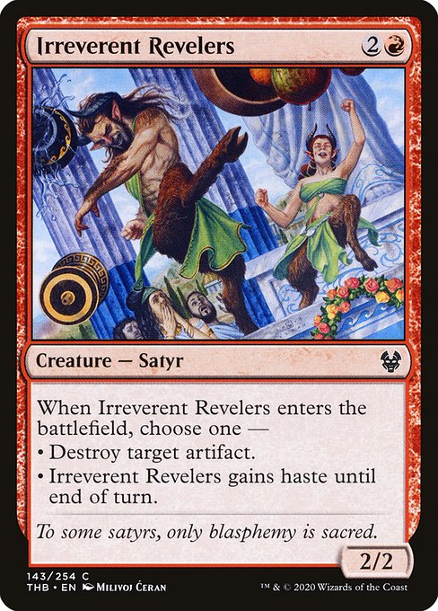 Irreverent Revelers (143) [Theros Beyond Death]