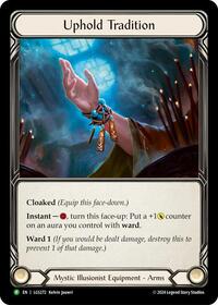 Uphold Tradition - LGS272 (LGS272) [Flesh and Blood Promo Cards]