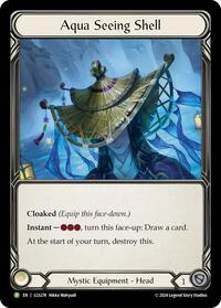 Aqua Seeing Shell - LGS274 (LGS274) [Flesh and Blood Promo Cards]