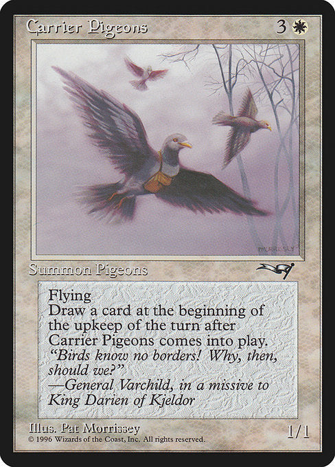 Carrier Pigeons (1a) [Alliances]