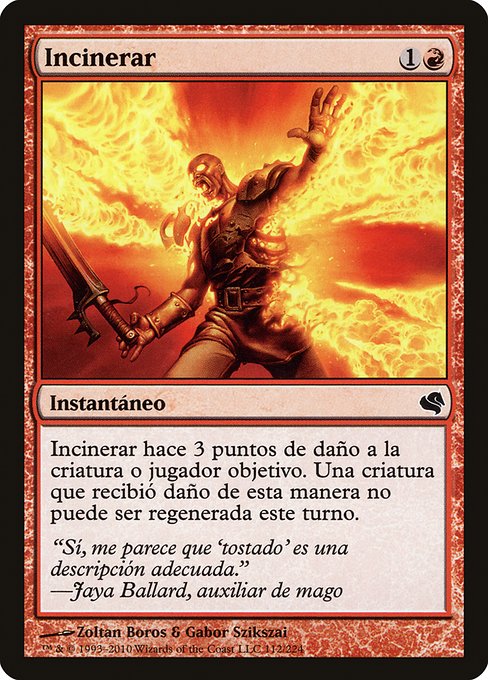 Incinerate (112) [Salvat 2011]