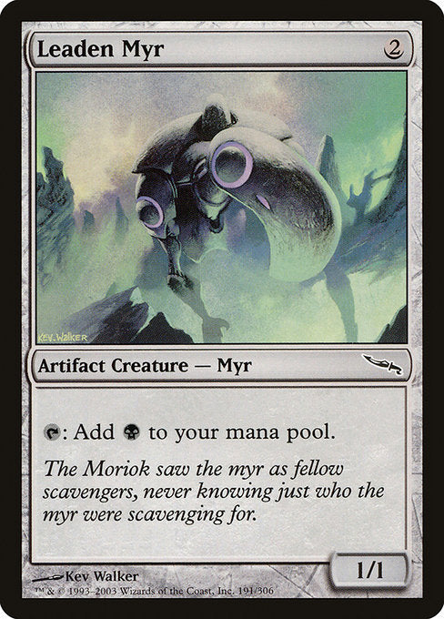 Leaden Myr (191) [Mirrodin]