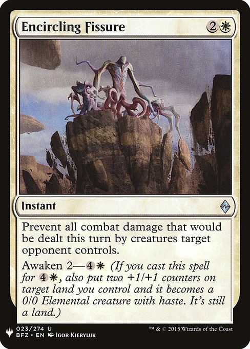 Encircling Fissure (BFZ-23) [The List]