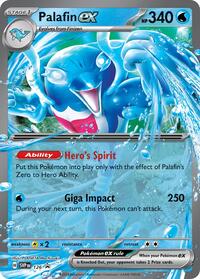 Palafin ex - 126 (126) [SV Scarlet and Violet Promo Cards]