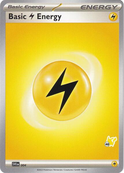 Basic Lightning Energy - Pikachu 48 (004) [Battle Academy 2024]