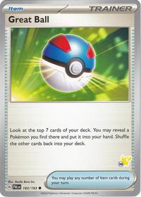 Great Ball - Pikachu 38 (183/193) [Battle Academy 2024]