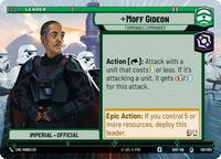 Moff Gideon - Formidable Commander (Hyperspace) (001/002) [Prerelease Promos]