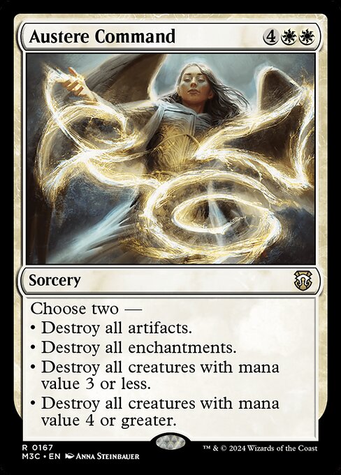 Austere Command (167) [Modern Horizons 3 Commander]