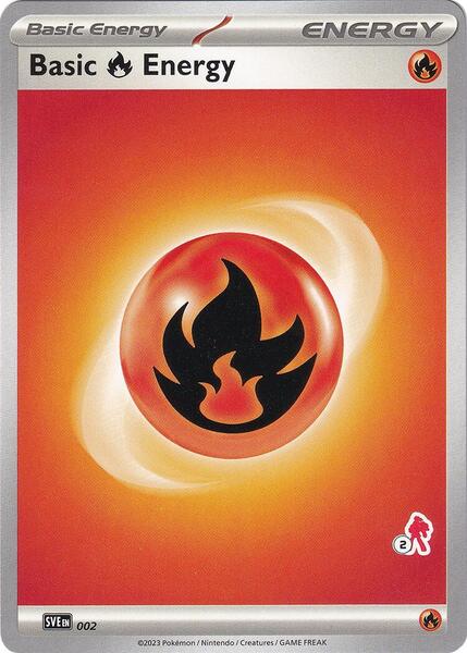 Basic Fire Energy - Armarouge 2 (002) [Battle Academy 2024]