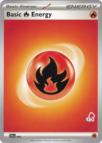 Basic Fire Energy - Armarouge 3 (002) [Battle Academy 2024]