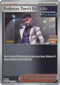 Professor Turo's Scenario - 171/182 (Regional Championships) [Staff] (177/182) [League and Championship Cards]