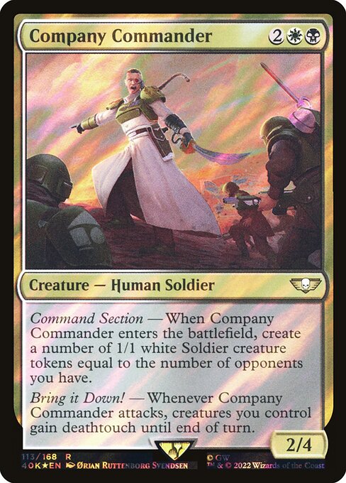 Company Commander (113★) [Warhammer 40,000 Commander]
