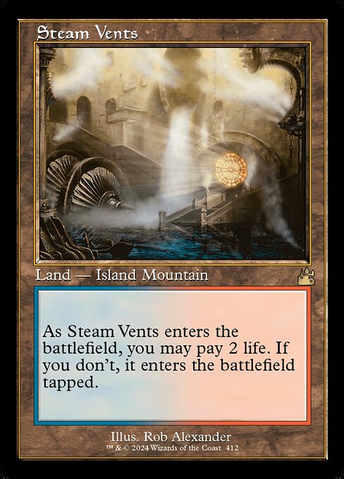 Steam Vents (412) [Ravnica Remastered]