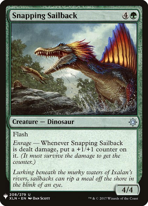 Snapping Sailback (XLN-208) [The List]