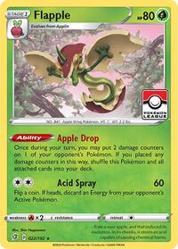 Flapple - 022/192 (League Promo) (022/192) [League and Championship Cards]