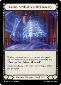 Cosmo, Scroll of Ancestral Tapestry - LGS291 (LGS291) [Flesh and Blood Promo Cards]